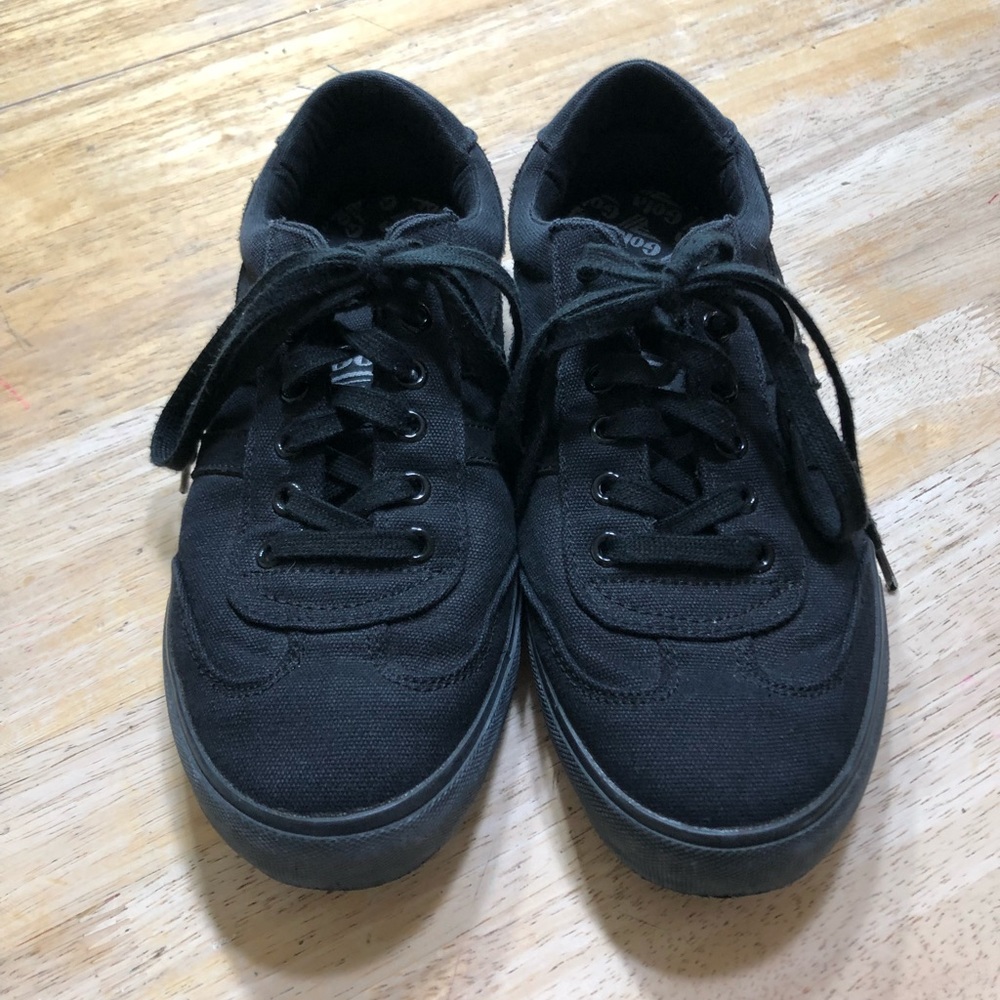 Gola Men’s Varsity Shoes, All Black, SZ 8